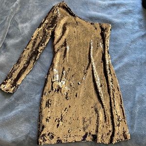 Topshop Sequin Bodycon Dress